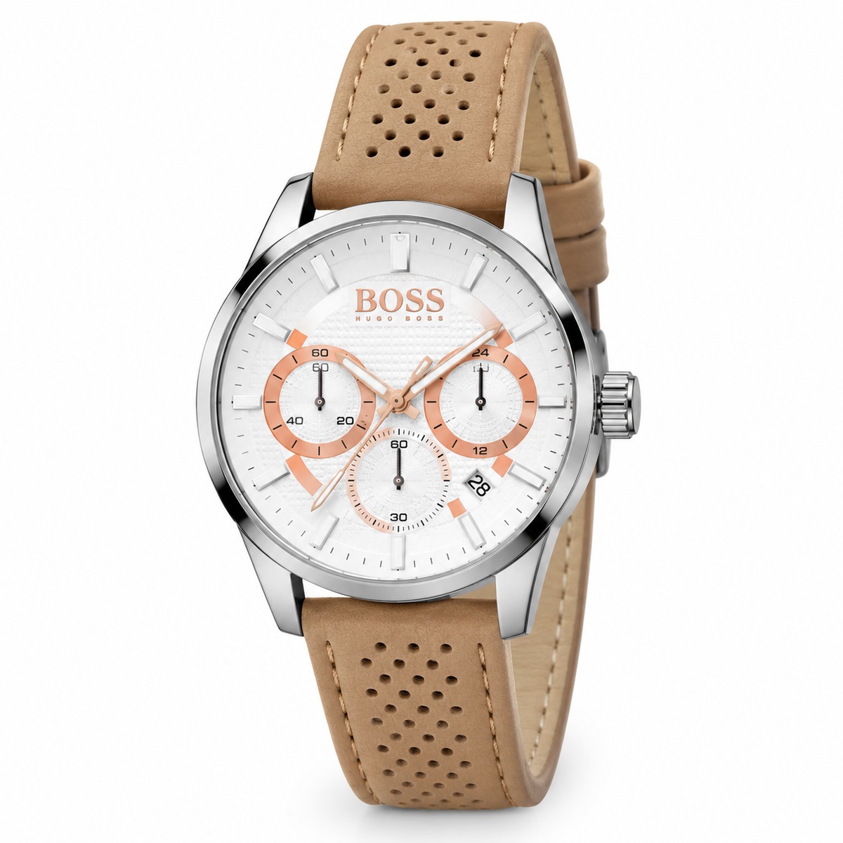 BOSS Chronograph – Beige