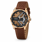 BOSS Men's Watch – Rose Gold & Brown